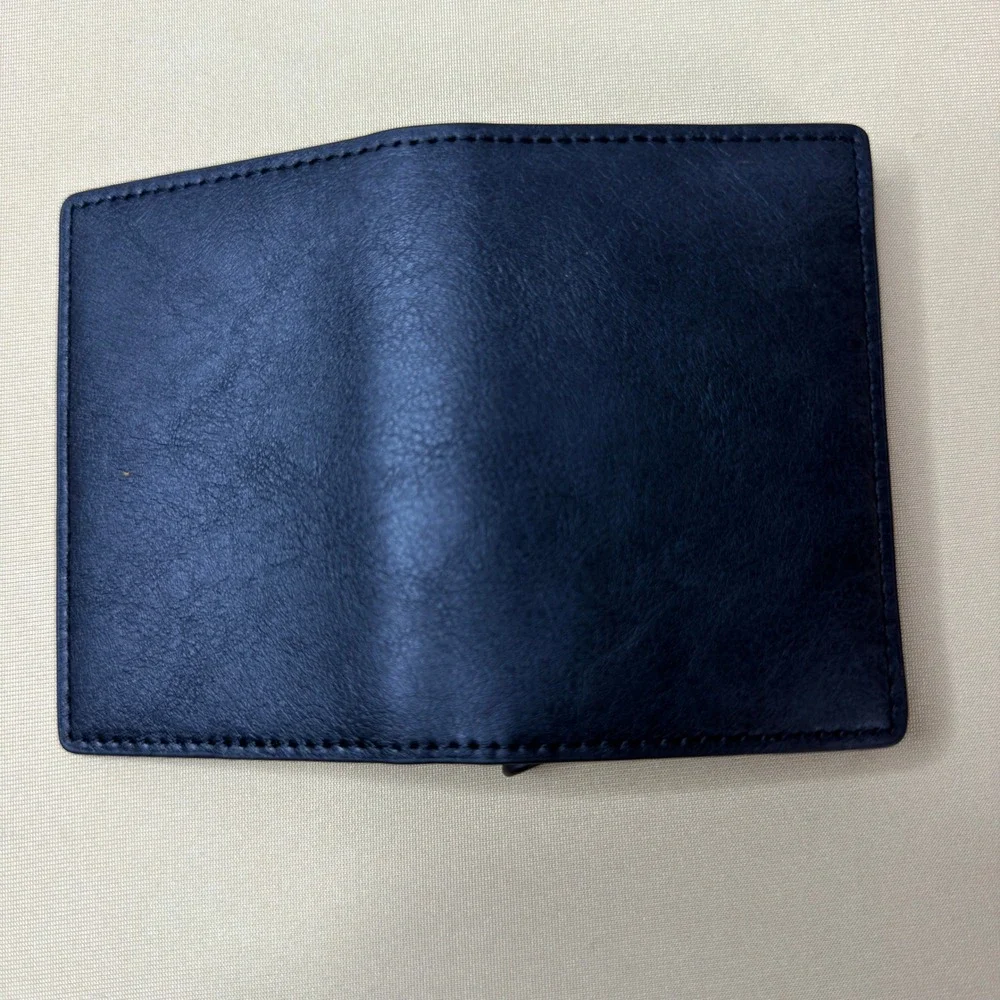 Gentlemen Shop Pop Up Card Holder Mens OS Black Minimalist RFID Wallet NEW
